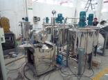 粉体粉末球磨设备-无锡市鑫邦纳米级卧式砂磨机-内部陶瓷结构件-物料无污染
