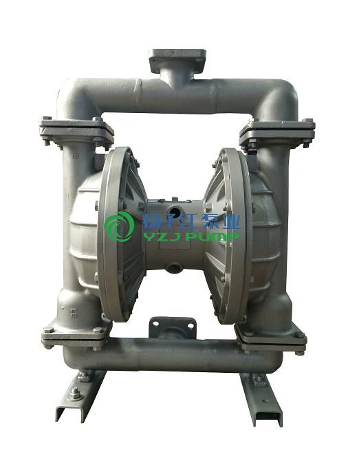 隔膜泵:QBY型不锈钢气动隔膜泵