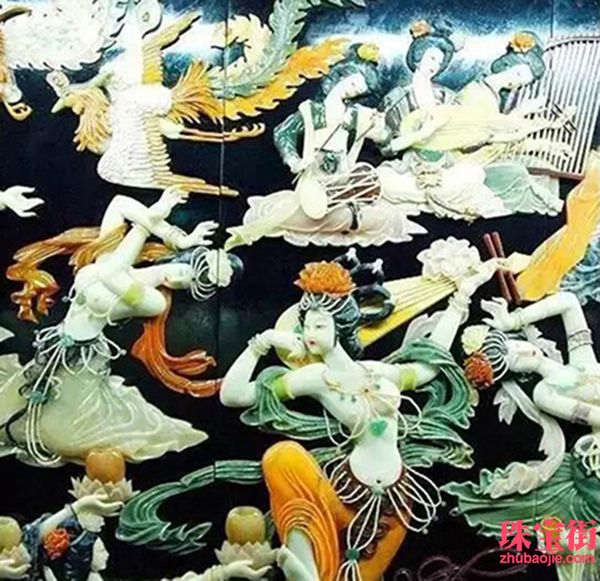 用料30吨玉石，雕成重达10吨的丝绸之路PK清明上河图
