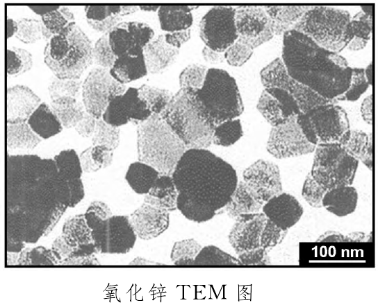 纳米氧化锌TEM图