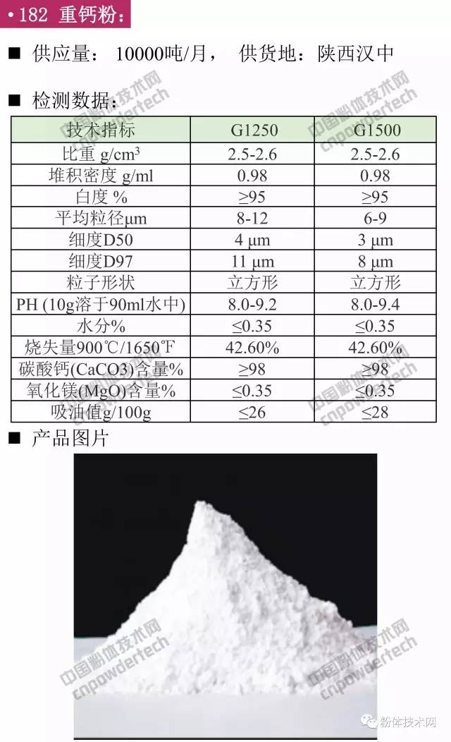 重钙粉