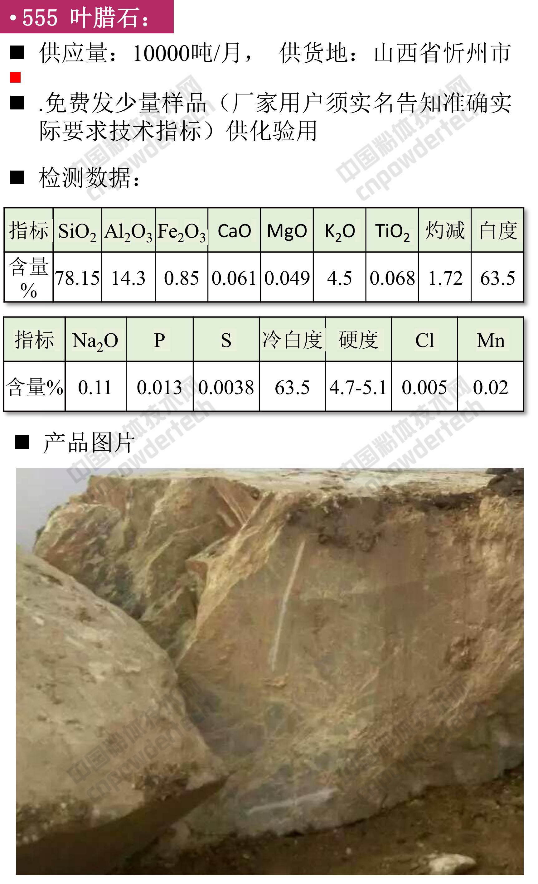 【找现货】第46期最新硅藻土、白云石、石膏、钛白粉供应汇！