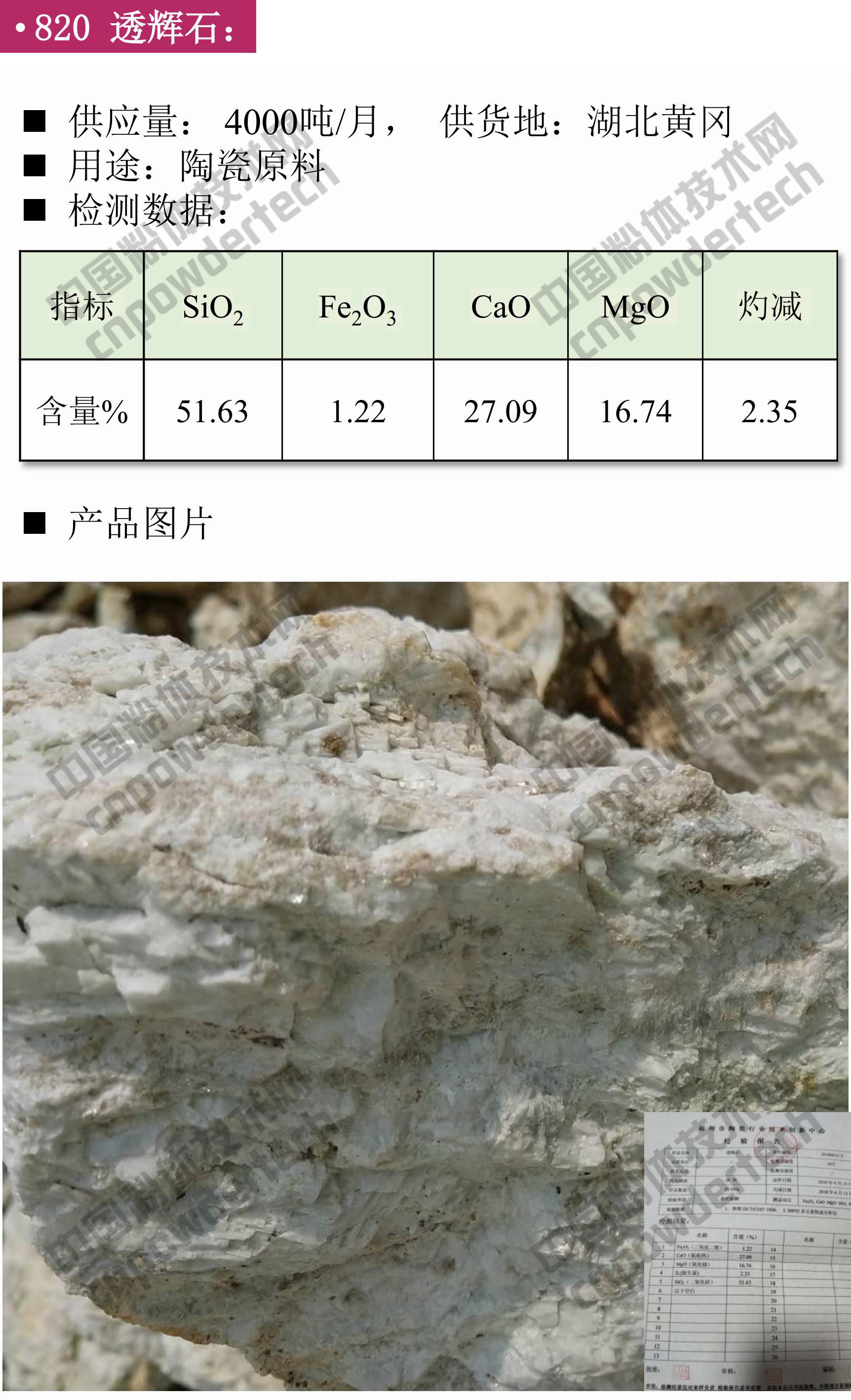 现货 硅微粉 碳酸钙 滑石 钾钠长石