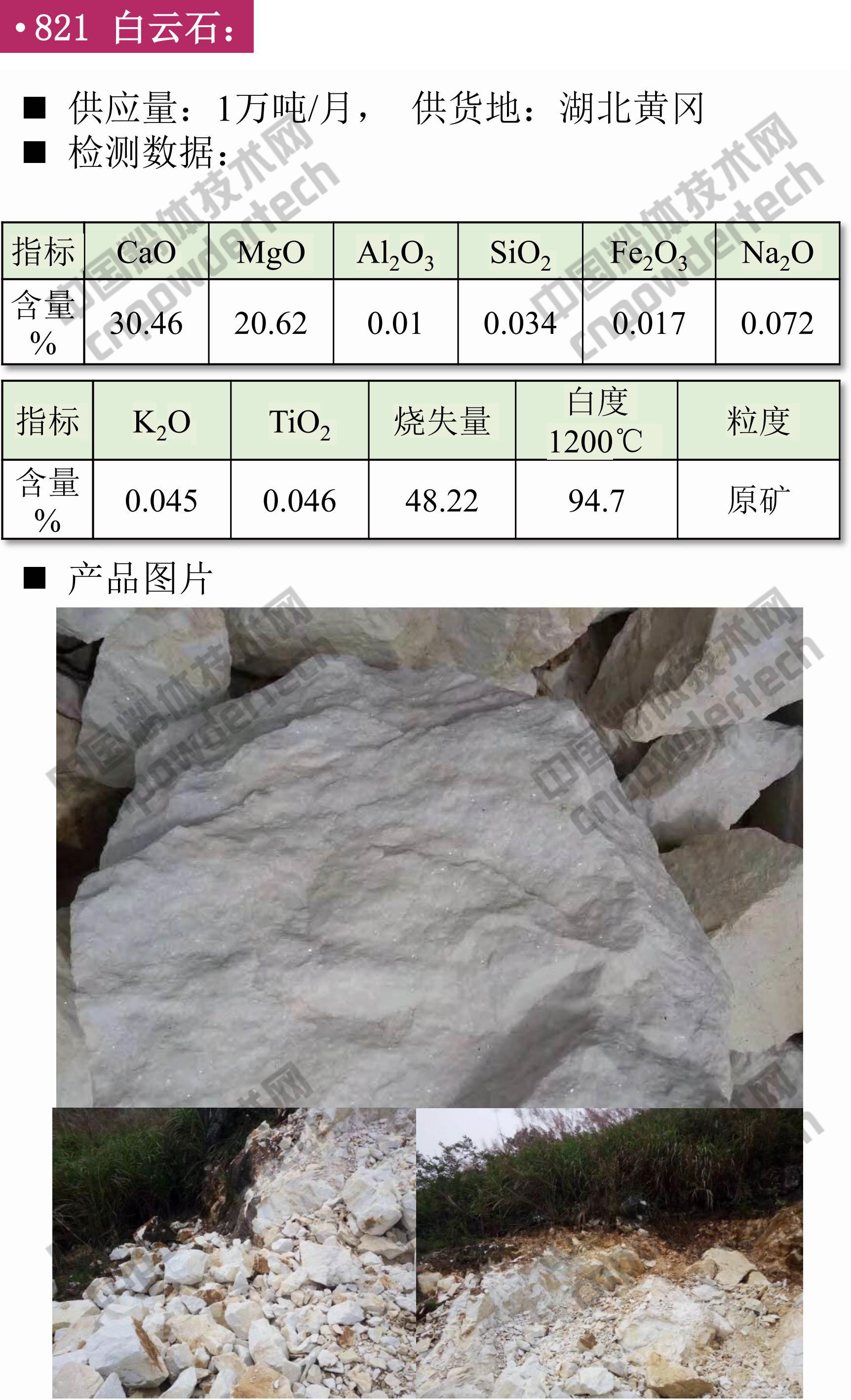 现货 硅微粉 碳酸钙 滑石 钾钠长石