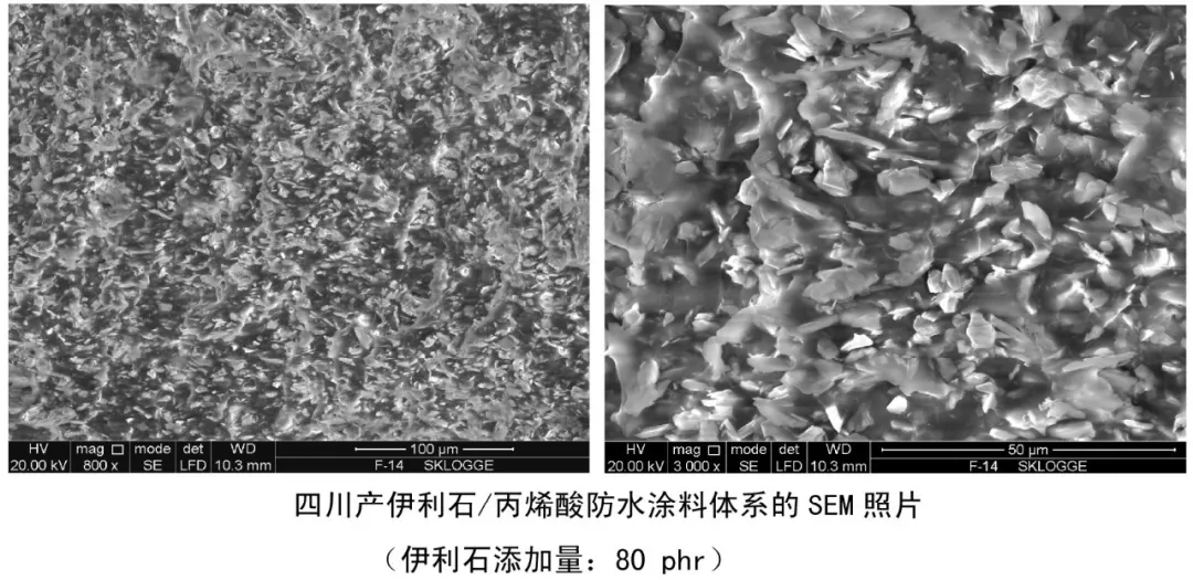 硫酸钡 硅灰石 伊利石 防水涂料