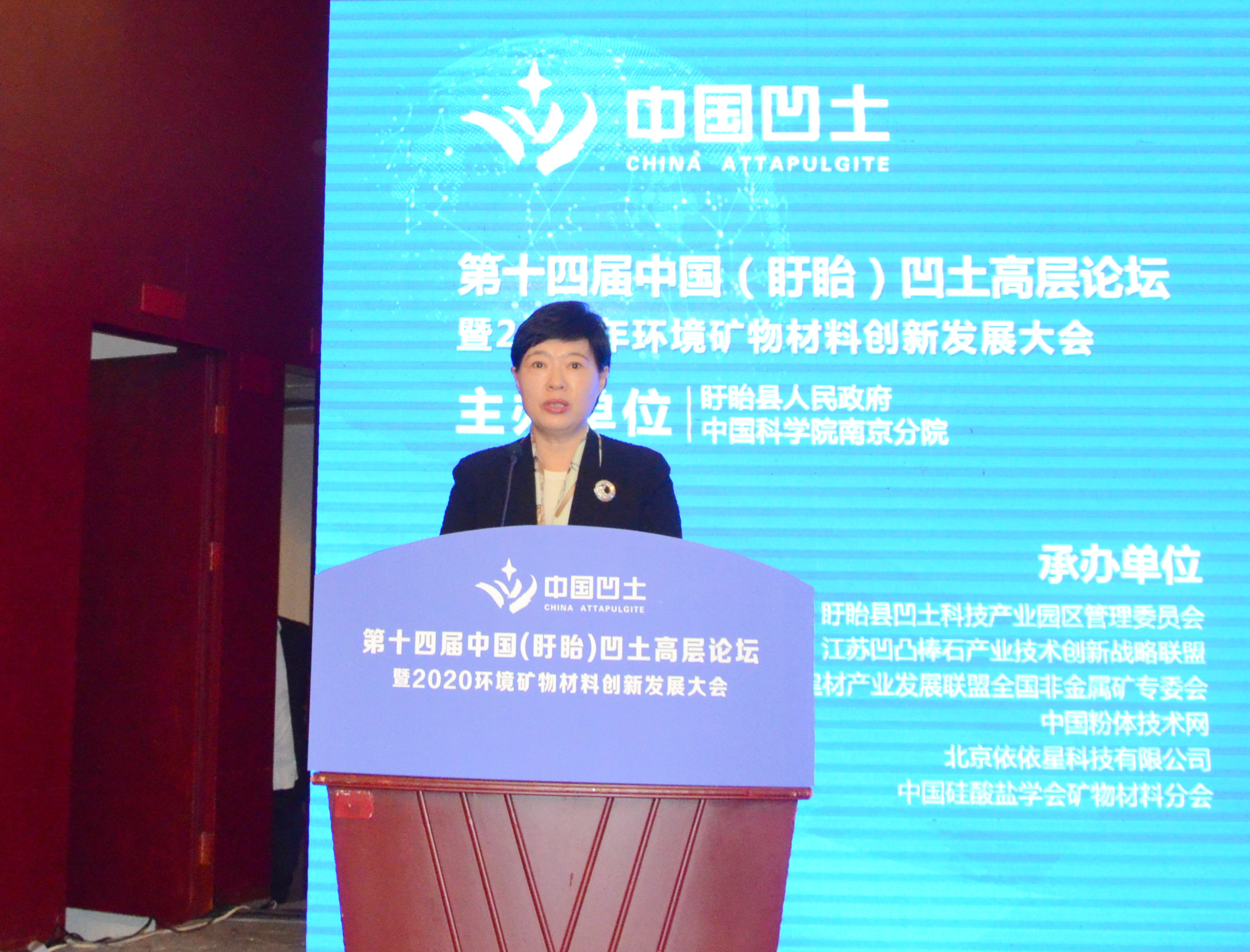 2020年中国环境矿物材料创新发展大会暨第十四届中国(盱眙)凹土高层论坛成功举办!