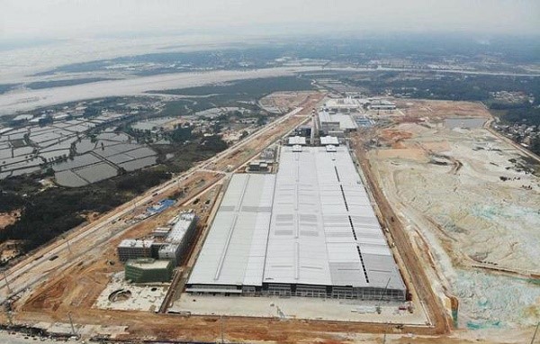 广西北海新福兴硅科技产业园项目一期点火 　　