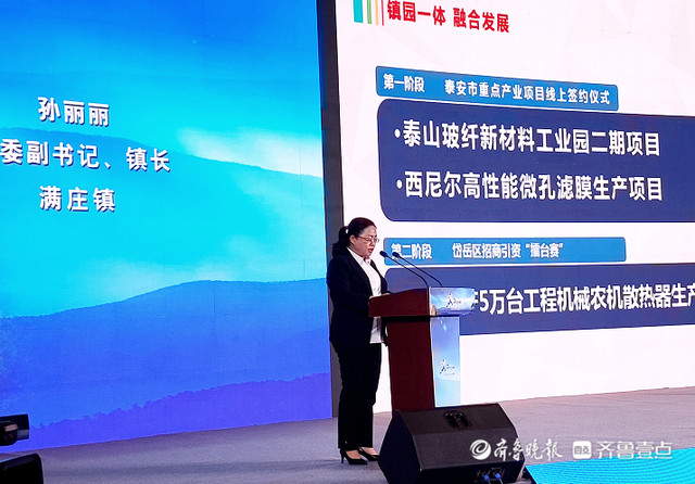 山东泰安签约泰山玻纤新材料产业园二期项目 　　