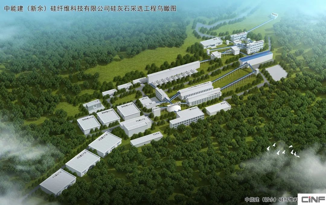 央企出手，中能建将在江西新余打造世界级硅灰石新材料产业基地 　　 　　　
