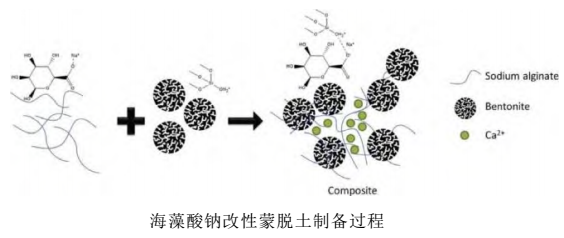 酸-有机物改性蒙脱土及其在污水处理中的应用