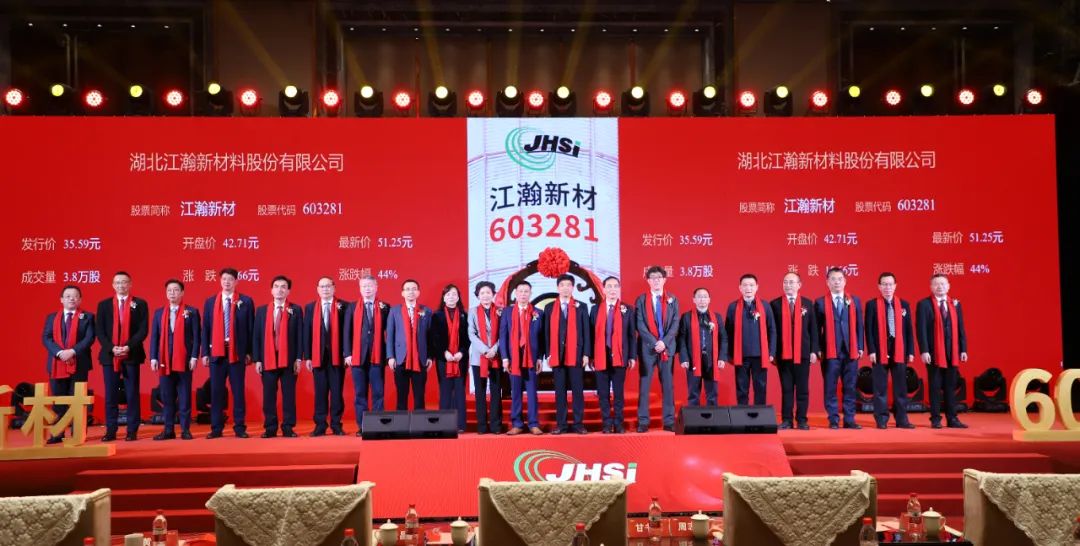 【资讯】湖北江瀚新材上市，拟投建硅烷偶联剂、高纯石英砂等项目 　　
