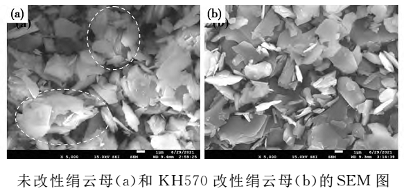 【技术】硅烷偶联剂KH570湿法改性绢云母的研究 　　