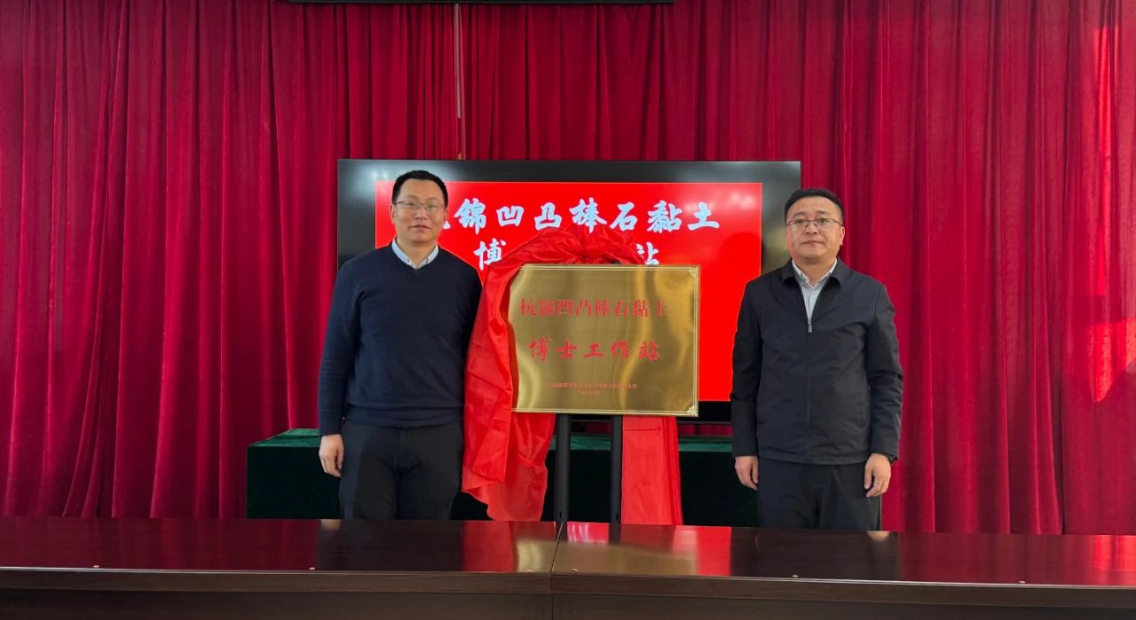 杭锦凹凸棒石黏土博士工作站揭牌成立