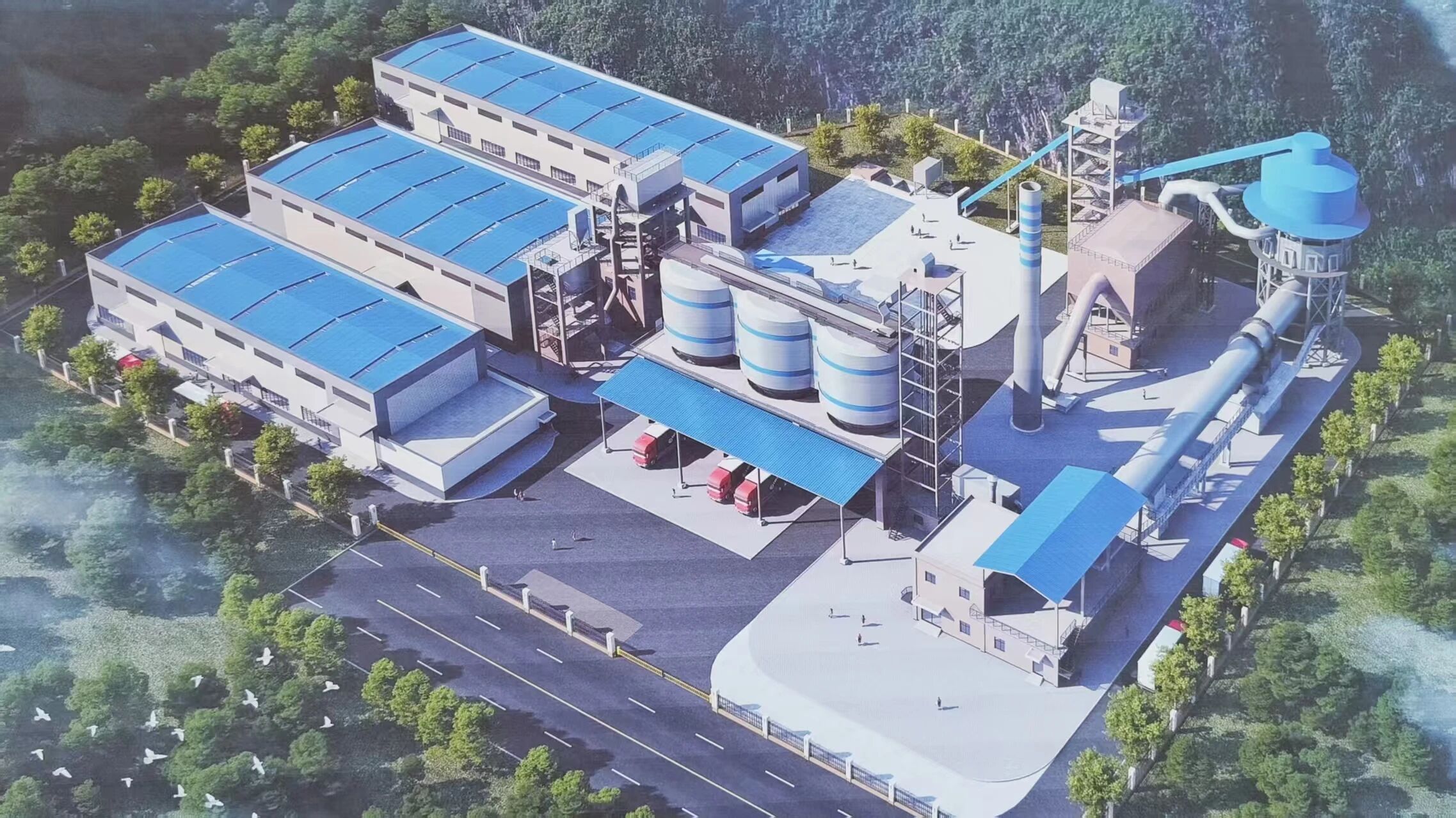 广西武宣30万吨纳米碳酸钙项目即将开工