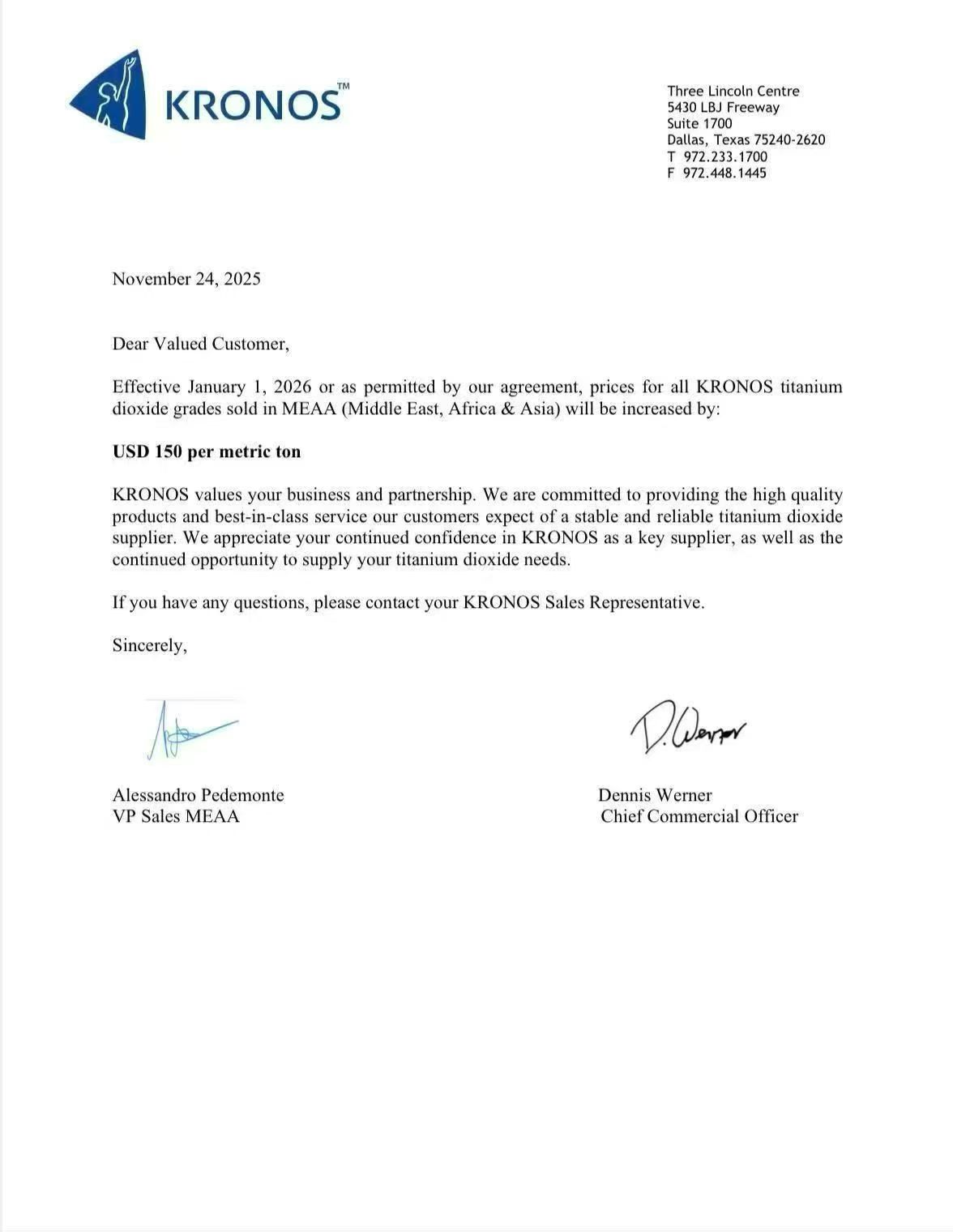 上调700元/吨，钛白粉第7轮涨价潮来袭！