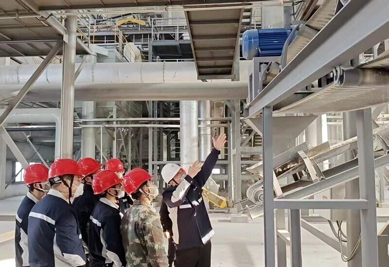 皖北煤电恒嘉公司低粘度凹凸棒新材料生产线调试完成  